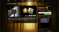 Desktop Screenshot of lucaskirbymusic.com
